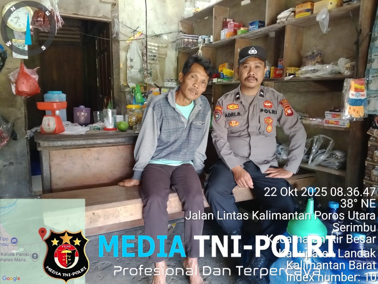 Polsek Air Besar Gelar Patroli Siang, Wujudkan Rasa Aman di Tengah Aktivitas Warga