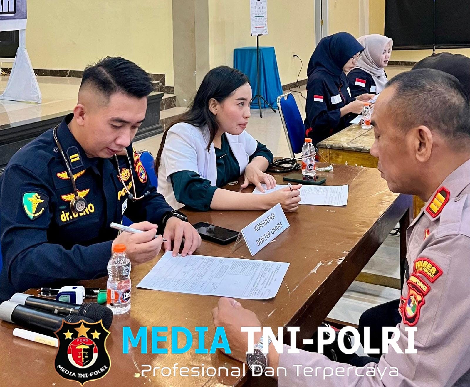 Polres Lampung Tengah Gelar Rikkes Berkala Non Penunjang Bersama RS Mitra Mulia Husada