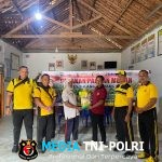Polsek Lambu Kibang Gelar Gerakan Pangan Murah di Tiyuh Sumberejo Kecamatan Lambu Kibang
