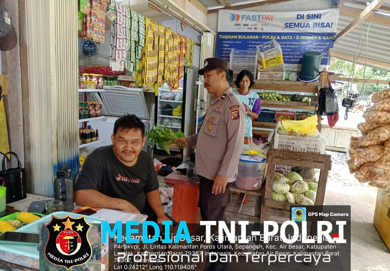 Polsek Air Besar Gelar Patroli ke SPBU, Pastikan Ketersediaan BBM Aman dan Kondusifitas Terjaga