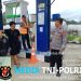 Sapa Warga, Polsek Air Besar Hadir di Tengah Masyarakat Lewat Patroli Siang