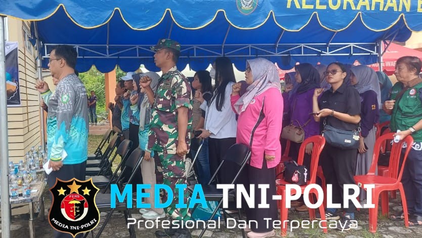 Bati Komsos Koramil 1015-01/Mentaya Hilir Selatan Hadiri Bakti Sosial Dalam Rangka HKN ke 61