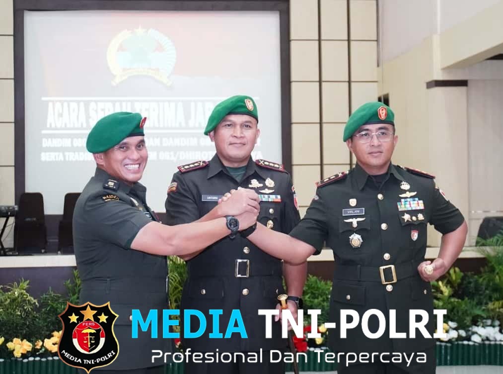 Letkol Inf Virlani Arudyawan Resmi Jabat Dandim 0808/Blitar Gantikan Letkol Inf Hendra Sukmana