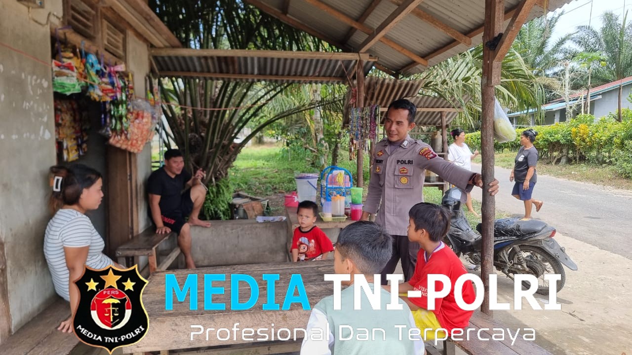 Polsek Menjalin Perkuat Patroli Dialogis, Bangun Kedekatan Dengan Masyarakat