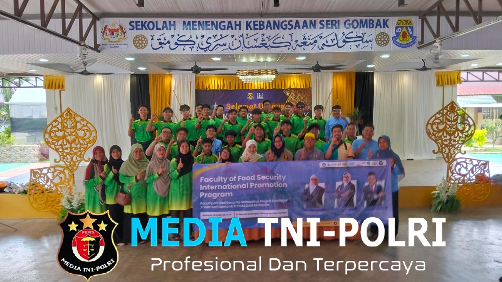 Fakultas Ketahanan Pangan Unesa Sosialisasi Program Studi di SMK Seri Gombak, Malaysia