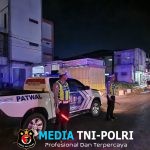 Sat Lantas Polres Kotim Laksanakan Blue Light Patrol Antisipasi Laka Lantas dan Bali