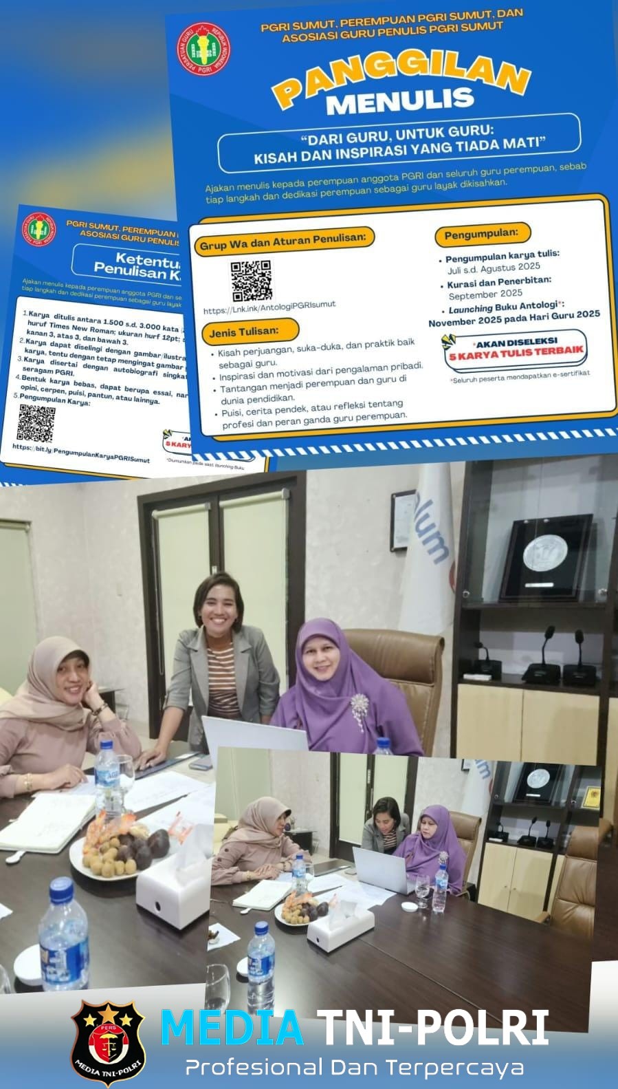 38 Karya Guru Perempuan Se-Sumut Siap Diluncurkan pada HGN 2025