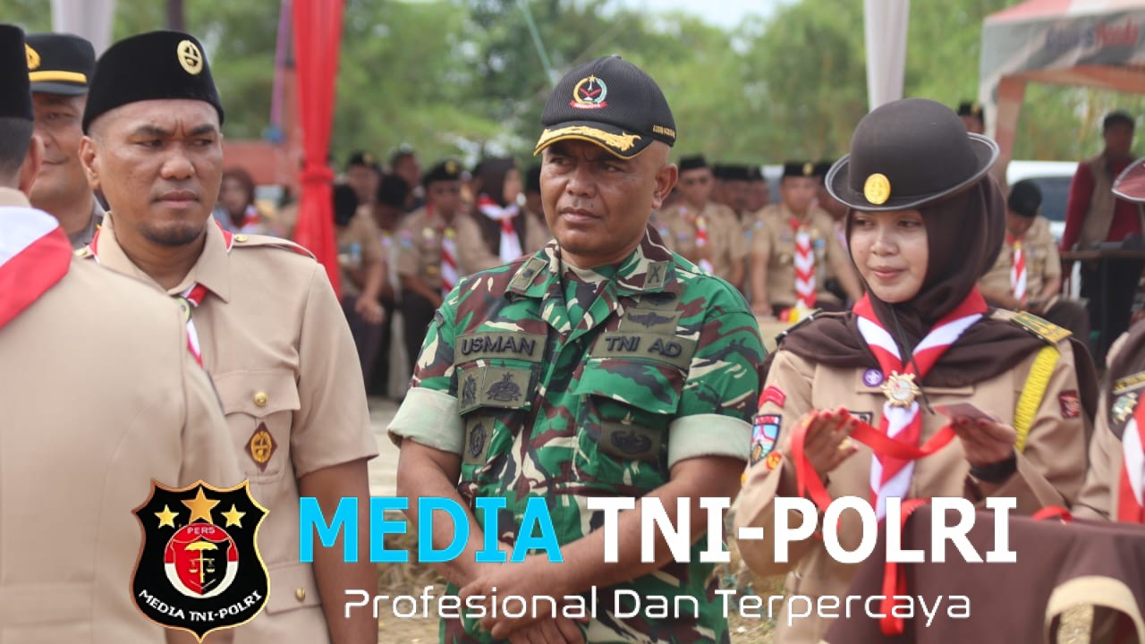 Dukungan Penuh TNI dalam Semarak Jambore Pramuka Cabang Merangin ke-IX Kobarkan Semangat Persatuan di Bumi Perkemahan
