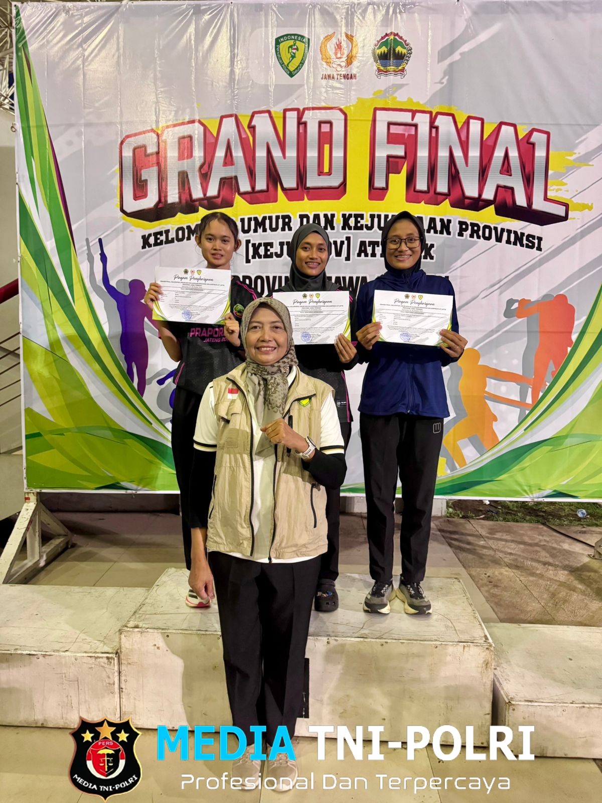 Sertu (K) Endah Eka Aristyaningrum Raih Prestasi pada Kejuaraan Atletik