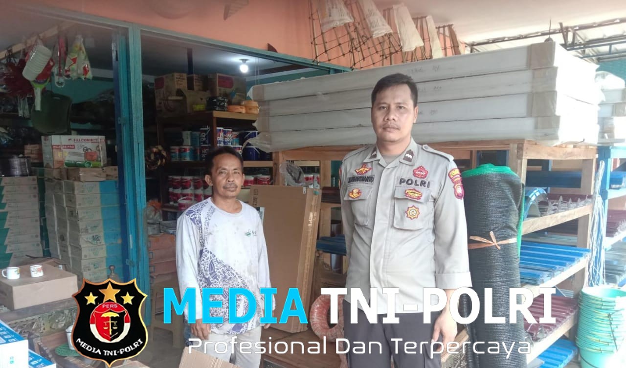 Patroli Siang Polsek Sebangki, Sapa Warga dan Sampaikan Himbauan Kamtibmas