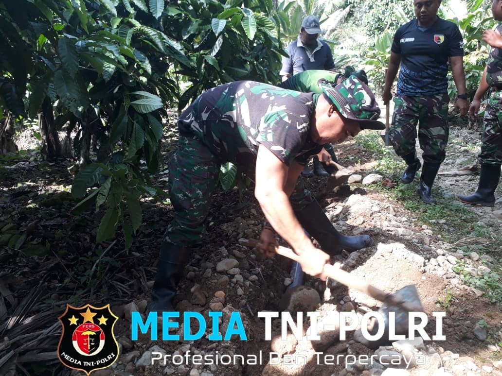 TMMD Ke-126 Kodim 0818/Malang-Batu Percepat Pekerjaan Pipanisasi, Wujudkan Akses Air Bersih di Desa Lebakharjo