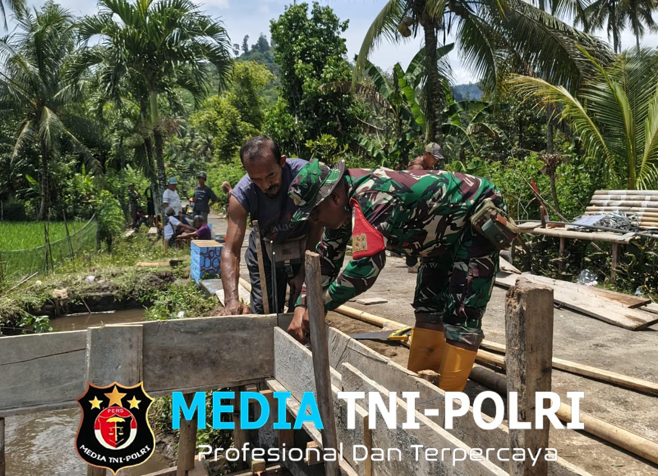 ‎TMMD 126, Gotong Royong Bangun Pos Kamling  ‎