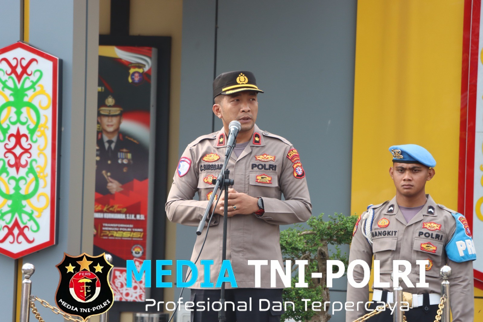 Wakapolres Kotim Mengambil Apel Jam Pimpinan, Tekankan Kedisiplinan dan Tugas Pamapta