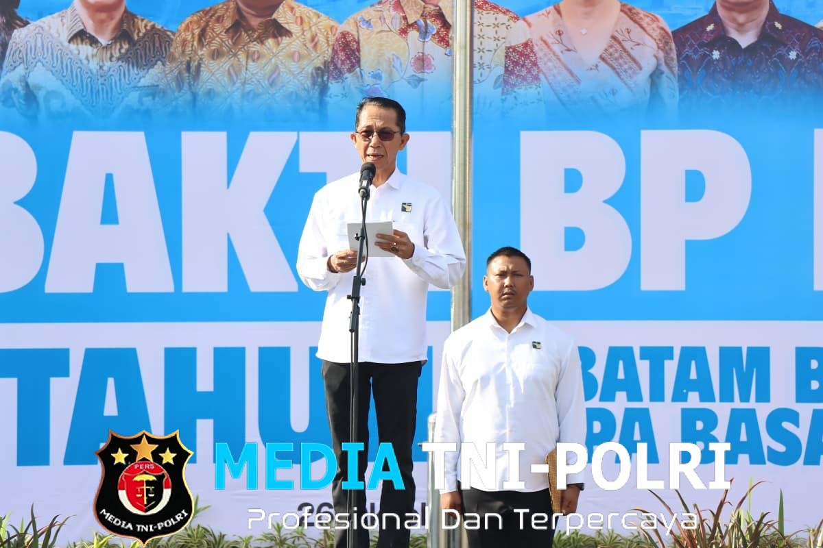Kapolda Kepri Hadiri Upacara Hari Bakti BP Batam ke-54 Perkuat Sinergi Menuju Batam Maju dan Aman