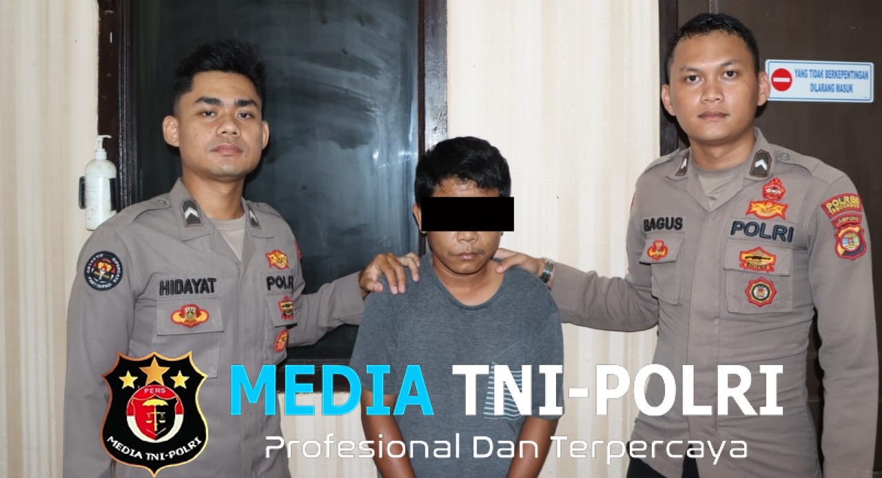 Tekab 308 Presisi Polres Tanggamus Ringkus Residivis Pelaku Curat HP di Sumberejo, Satu Rekannya DPO