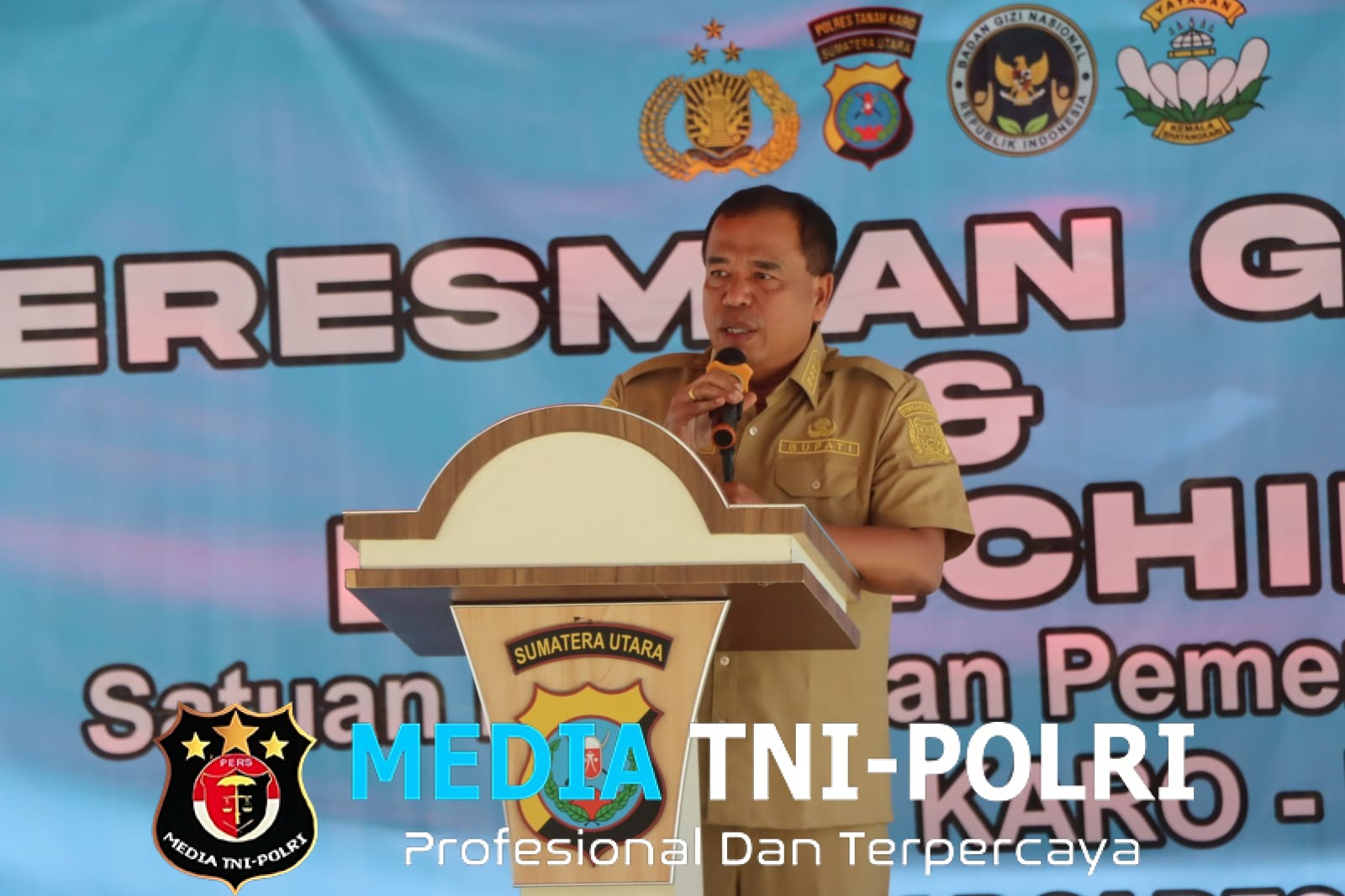 Polres Tanah Karo Resmikan Gedung dan Launching SPPG KARO-II di Polsek Berastagi