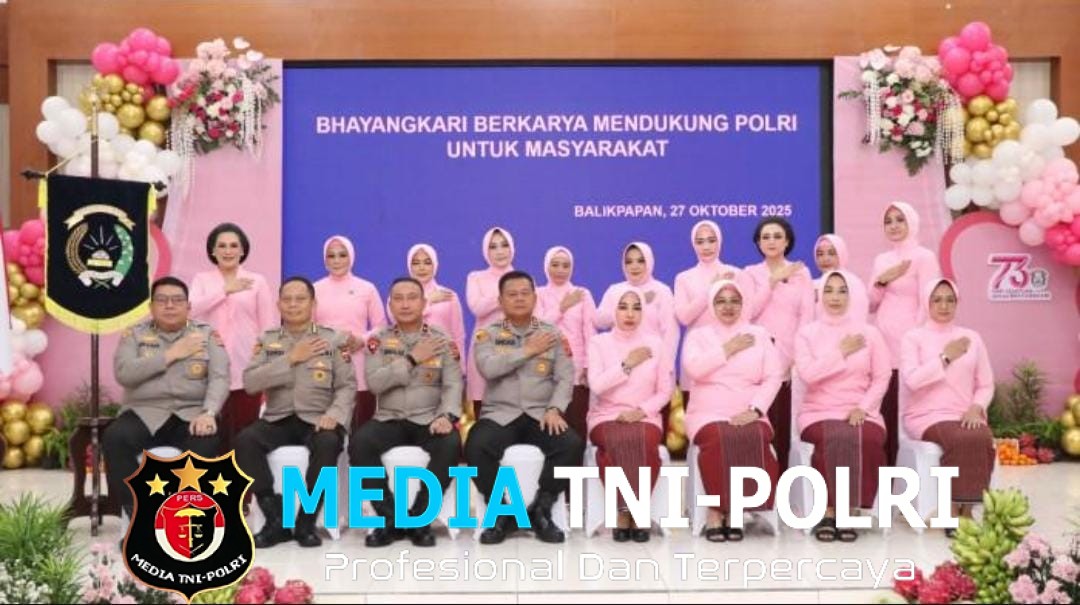 Peringati HKGB 2025, Bhayangkari Daerah Kaltim Gelar Acara Puncak dan Berikan Penghargaan kepada Pengurus Berprestasi