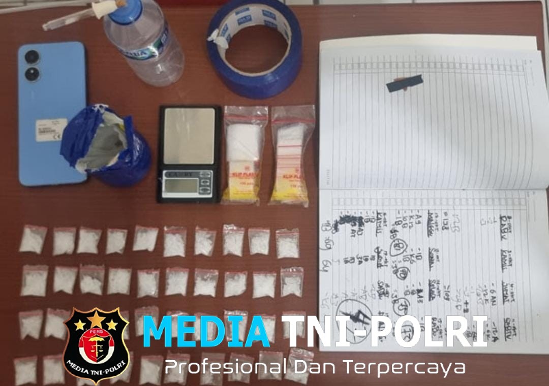 Ditresnarkoba Polda Sulut Amankan 1 Terduga Pengedar Beserta 40 Paket Sabu