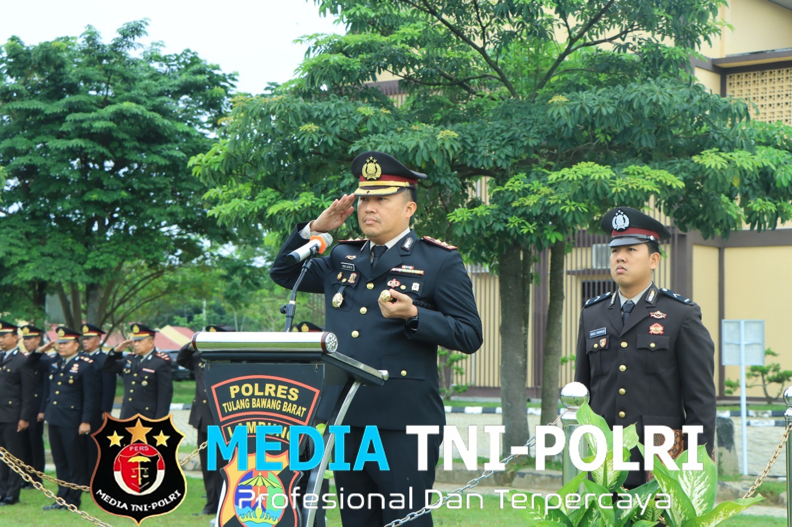 Kapolres Tulang Bawang Barat Pimpin Upacara Peringatan Hari Sumpah Pemuda ke-97 Tahun 2025