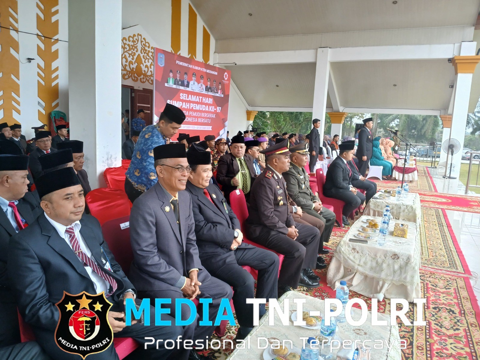 Upacara Peringatan Hari Sumpah Pemuda ke-97 di Kabupaten Merangin Berlangsung Khidmat