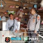 Sambangi Warga Bripka Riswantoro Sampaikan Pesan Kamtibmas