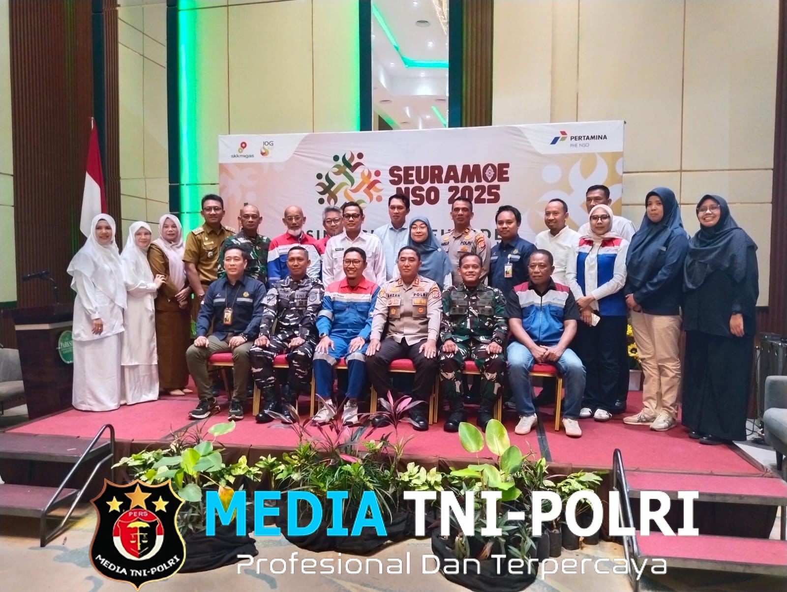 Dandim 0103/Aceh Utara Turut Mendukung Sinergitas Stakeholder Bersama PT Pertamina Hulu Energi NSO