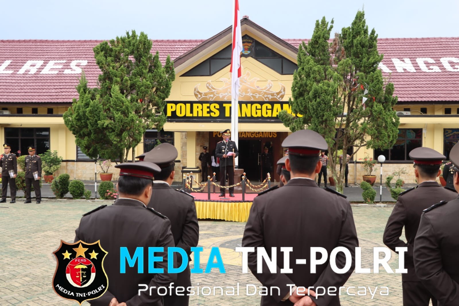 Polres Tanggamus Gelar Upacara Peringati Hari Sumpah Pemuda ke-97