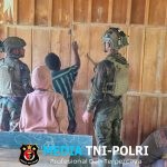 Satgas Yonif 700/WYC Gotong Royong Rehabilitasi Sekolah di Pedalaman Puncak Semangat Karya Bhakti untuk Masa Depan Generasi Papua