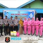 Batalyon B Pelopor Satbrimob Polda Kalteng Gelar Bakti Sosial dan Anjangsana, Wujud Kepedulian di Momen HUT ke-80 Korps Brimob Polri