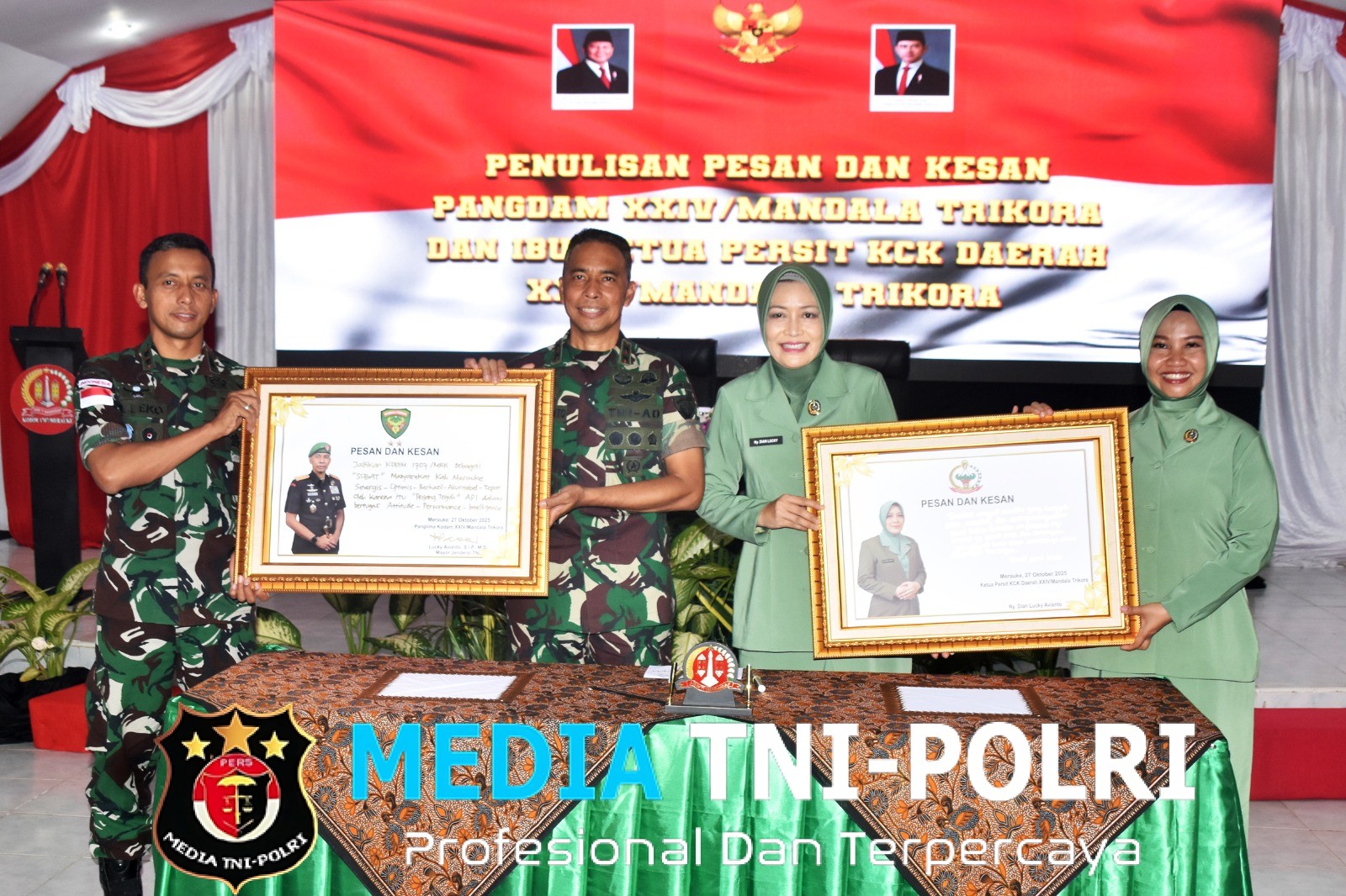 Mayjen TNI Lucky Avianto Selalu Bersyukur dan Jaga Hubungan Baik Dimanapun Bertugas