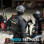 Brimob Batalyon D Pelopor Gelar Patroli Rayonisasi Antisipasi Tawuran dan Balap Liar di Kabupaten Bekasi
