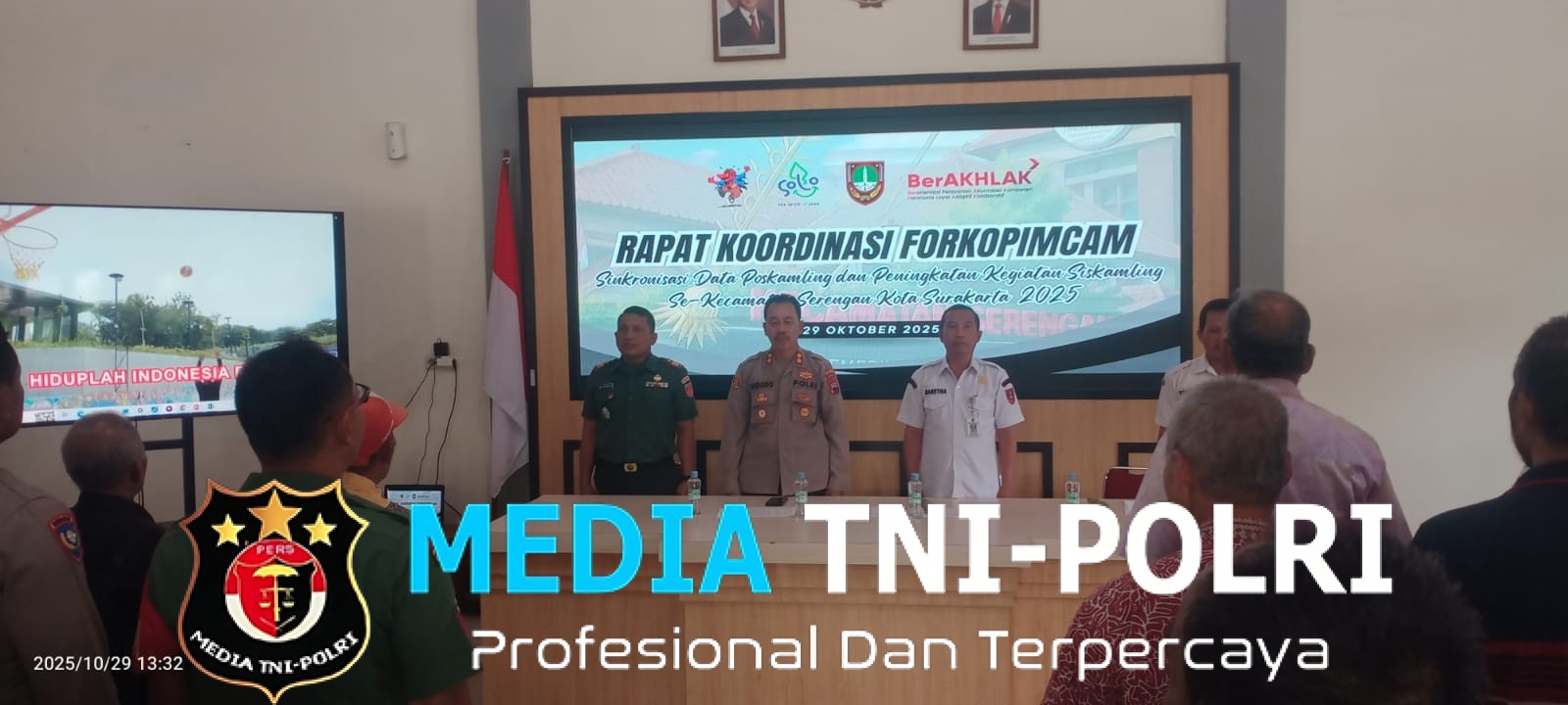 Orang Nomer Satu di Koramil 03/Serengan Tekankan Pentingnya Siskamling & Sinergi untuk Keamanan dan Ketentraman Wilayah