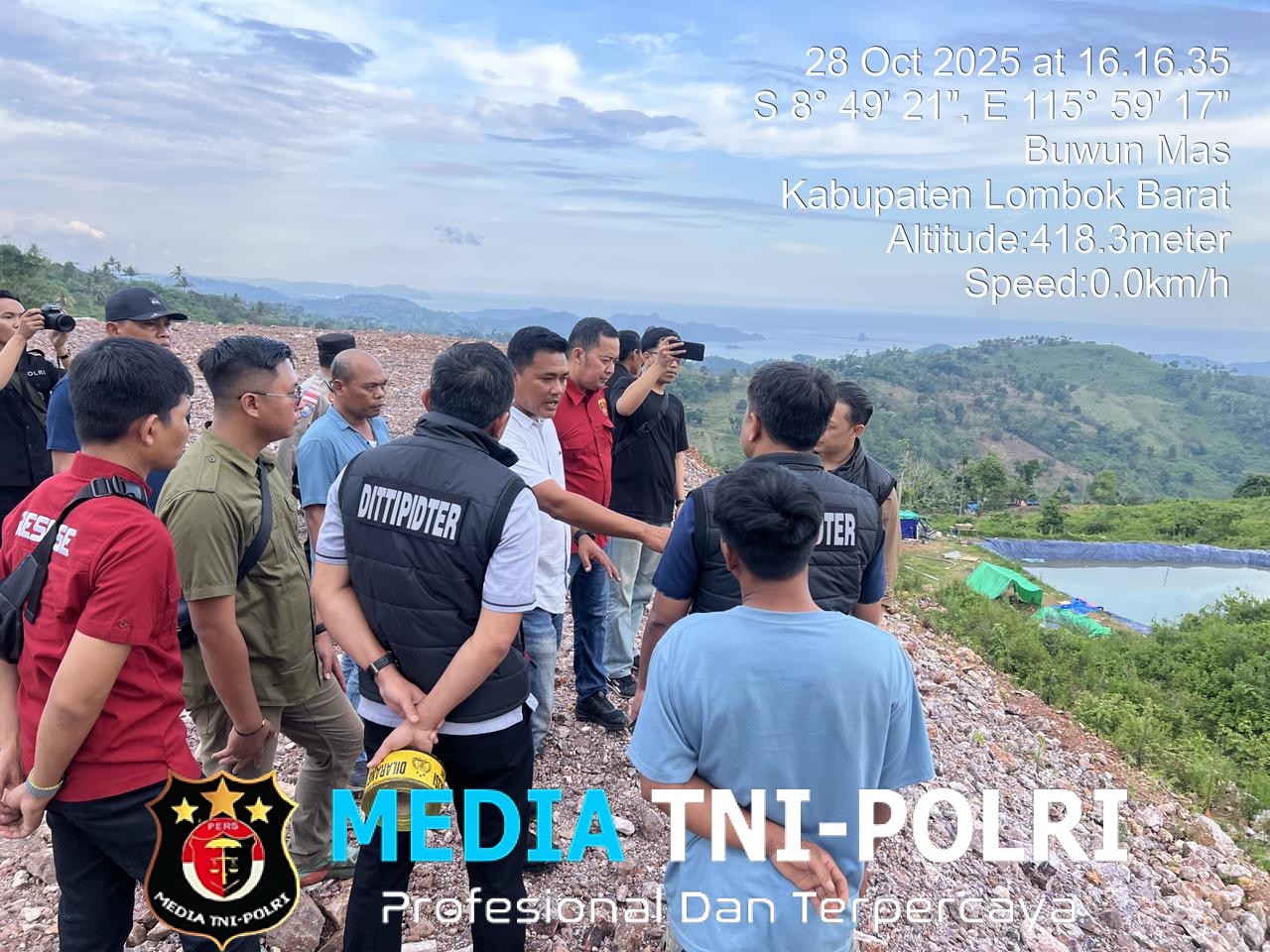 Polisi Tetapkan Koordinator WNA Cina Sebagai DPO Terkait Tambang Emas Ilegal di Dekat Mandalika