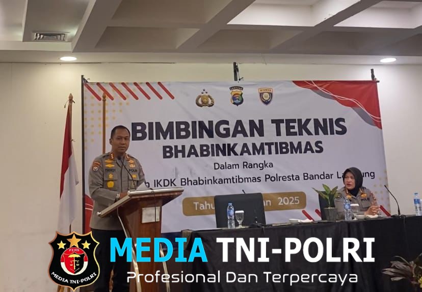 DitBinmas Polda Lampung Gelar Bimtek Bhabinkamtibmas, Pastikan Indeks Keamanan Desa Dan Kelurahan
