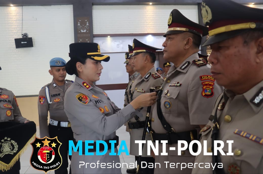 Beberapa Perwira Polri Di Lampung Timur Terkena Gelombang Mutasi Jabatan