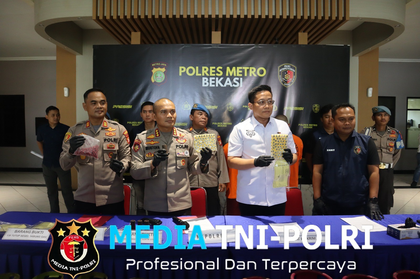 Polres Metro Bekasi Bongkar Sindikat Penyelewengan Gas Subsidi, Dua Pelaku Diamankan