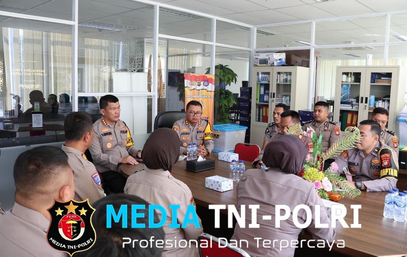 Kapolresta Bandara Soeta Imbau Jajaran SPKT dan Pamapta Tingkatkan Pelayanan Publik