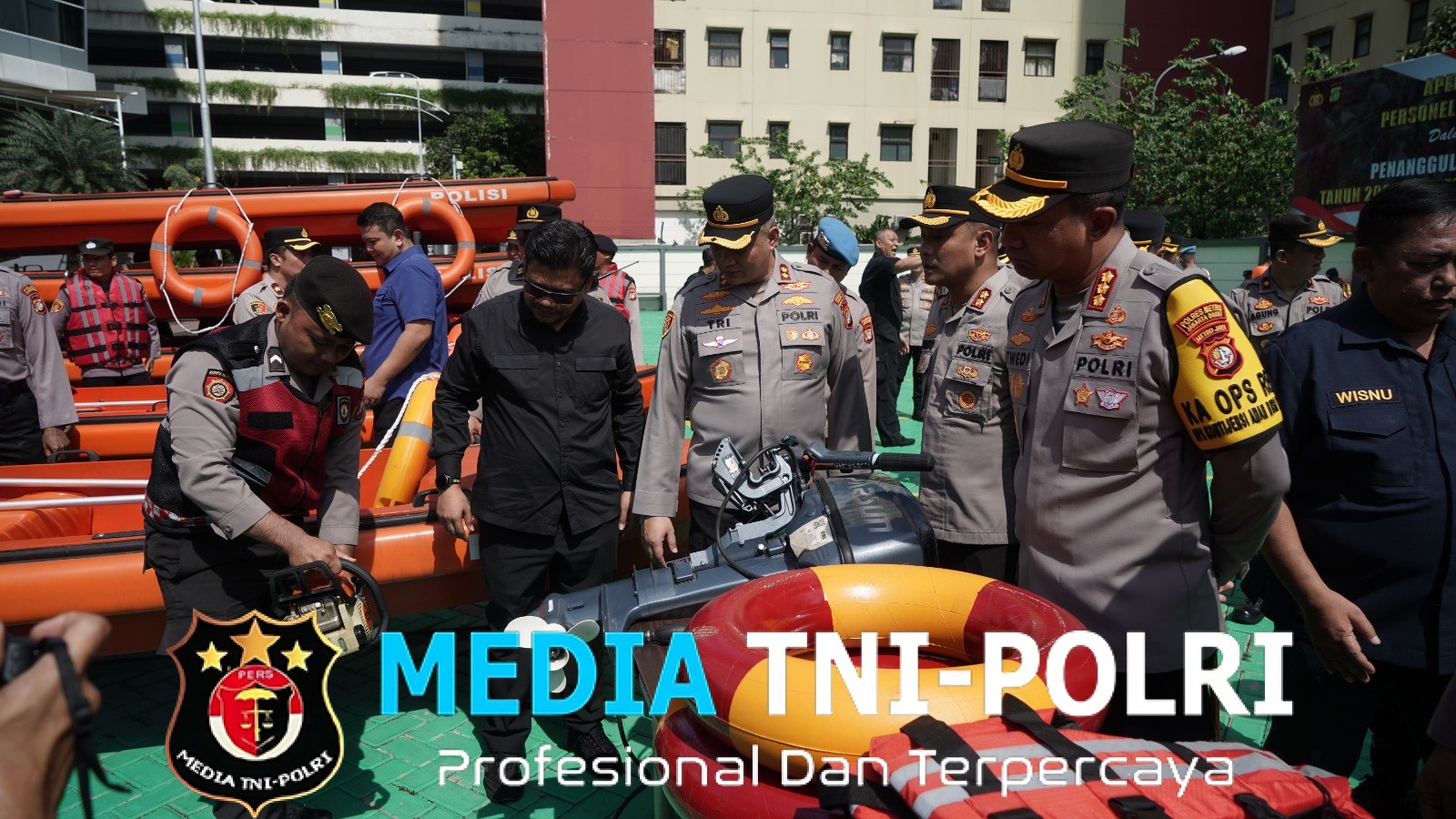 Polres Metro Jakarta Barat Gelar Apel Kesiapan Penanggulangan Bencana Tahun 2025