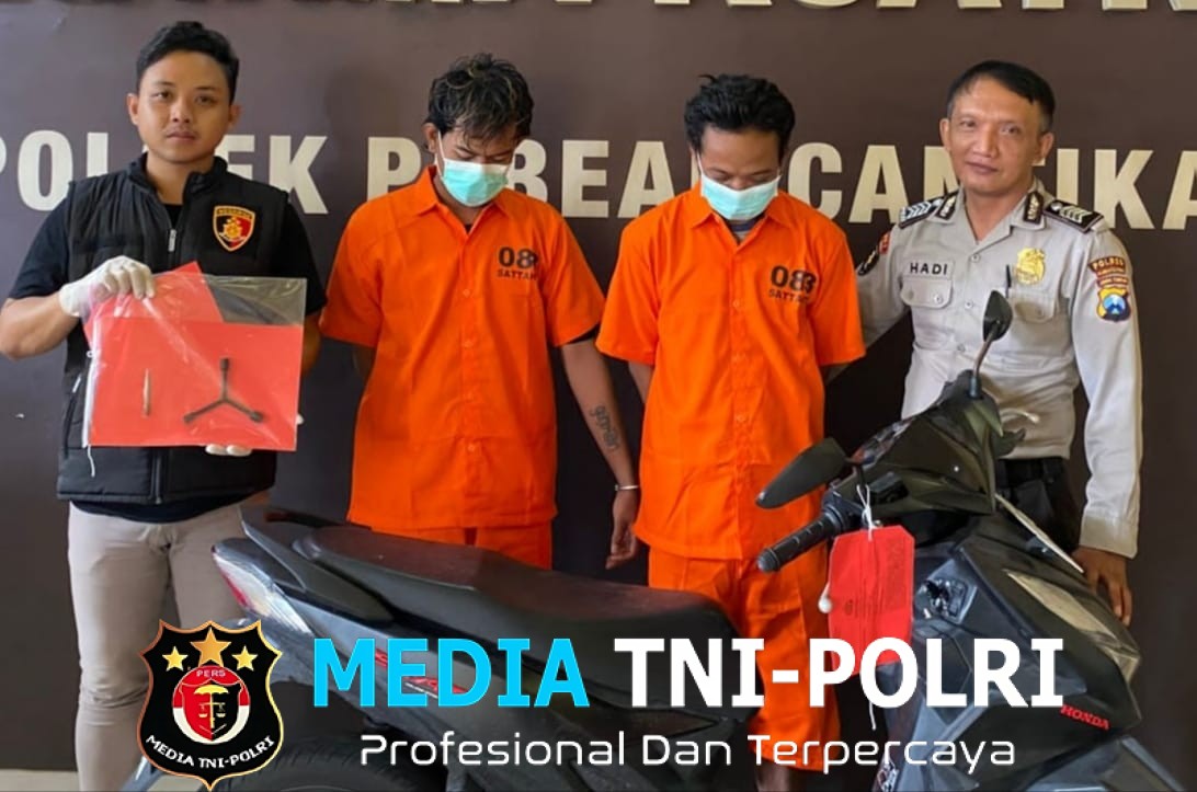 Polisi Berhasil Amankan Komplotan Pencuri Motor Toko Listrik Jagalan Surabaya