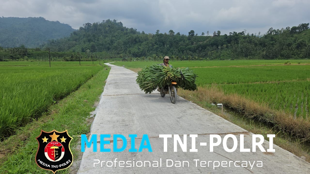 Rabat Beton TMMD ke-126 Kodim 0818/Malang-Batu Selesai 100 Persen, Petani Sukomaju Kini Nikmati Akses Lancar ke Lahan