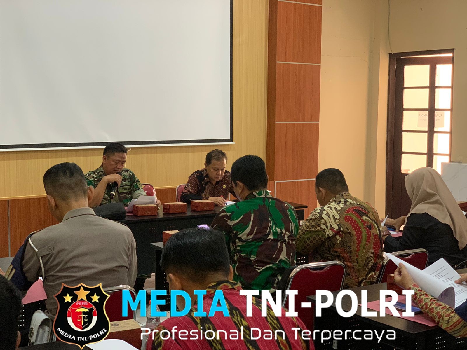 Sepekan Jelang Penutupan TMMD Sengkuyung Tahap IV, Kodim 0728/Wonogiri Gelar Rakor Bersama OPD Terkait