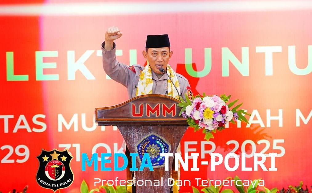Tutup Tanwir IMM di Malang, Kapolri Ajak Dukung Program Pemerintah