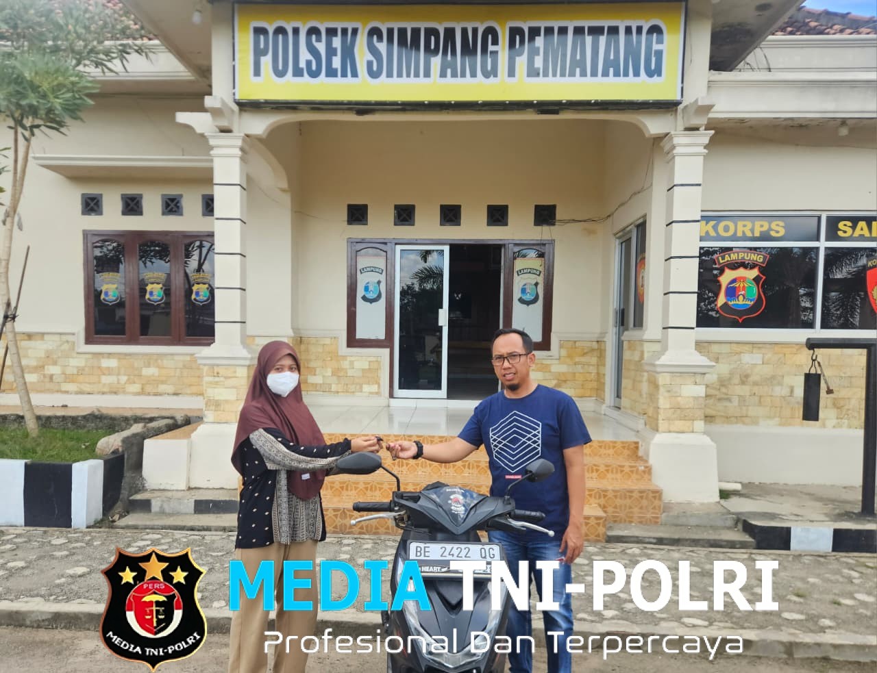 Haru dan Ucapan Syukur, Korban Pencurian Motor Di Mesuji Akhirnya Bisa Bernapas Lega