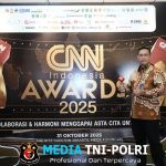 BULOG Raih Penghargaan “National Food Security and Resilience Champion” di Ajang CNN Indonesia Awards 2025