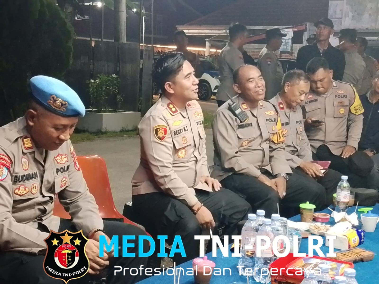 Kapolres Kotim Sambangi Pos Sat Kamling Perumahan Bukit Permai RT 17/01 Kelurahan Baamang Hulu