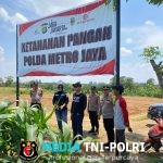 Kapolres Metro Bekasi Dorong Petani Lokal Jaga Produktivitas Lahan Ketahanan Pangan Polda Metro Jaya