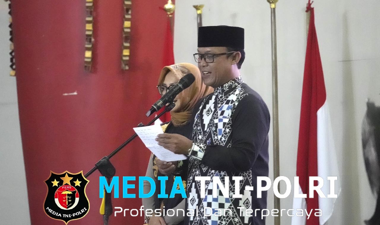Kapolres Lampung Tengah Hadiri Pisah Sambut Kajari Wujud Soliditas Antar Lembaga Penegak Hukum