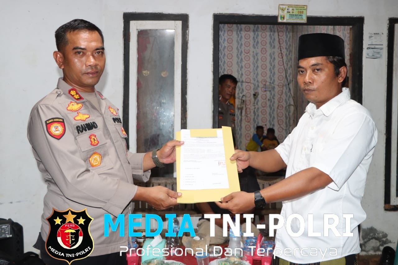 Pertama Kalinya, Kapolres Tanggamus Gelar “Ngobarmas” di Wilayah Terluar, Terima Hibah Tanah untuk Pembangunan Pos Polisi Martanda