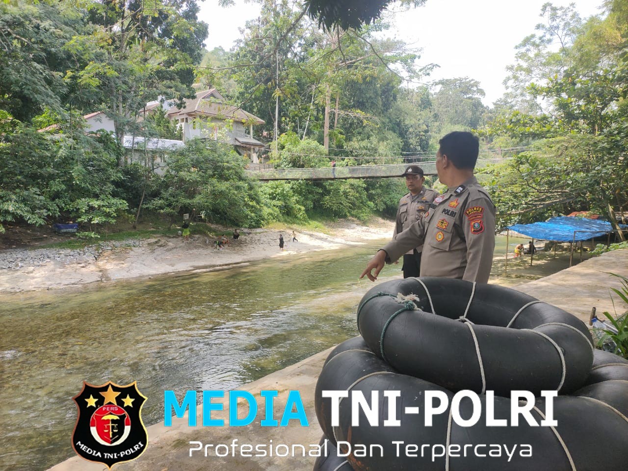 Akhir Pekan, Polsek Bohorok Intensifkan Patroli Dialogis di Objek Wisata Alam Bukit Lawang