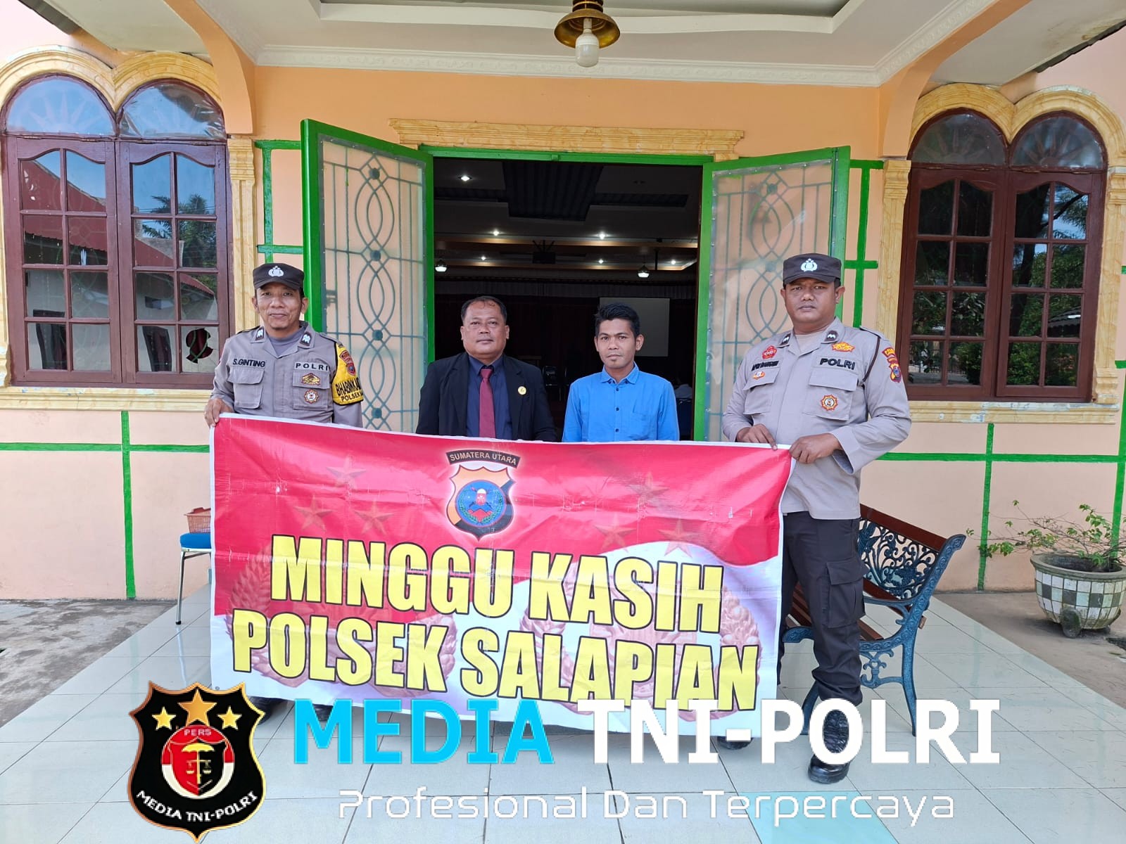 Ciptakan Rasa Aman, Polres Langkat dan Polsek Jajaran Laksanakan Pengamanan Ibadah Gereja